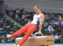 Kişi idman gimnastikası üzrə 22-ci Bakı Çempionatı və Birinciliyi. Bakı, Azərbaycan, 02 oktyabr 2015